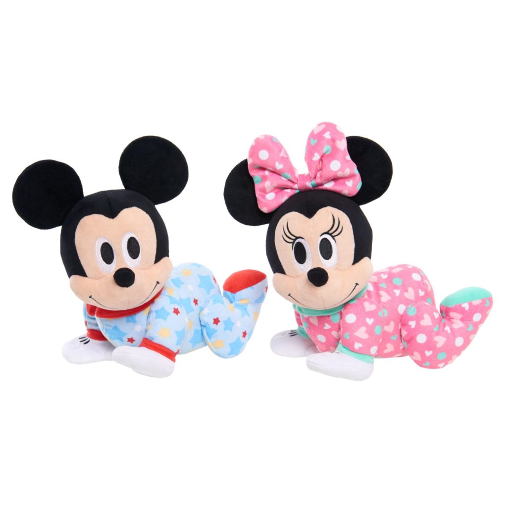 Disney Baby Mickey Mouse and Minnie Mouse Musical Crawling Pals ...